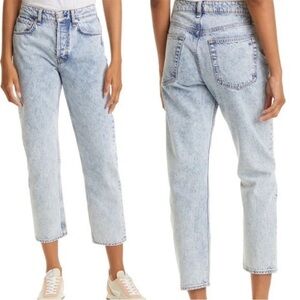 Rag & Bone Maya Ankle Hi Rise Slim Straight - Color Belmar